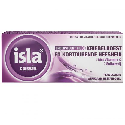 isla® cassis 30 pastilles