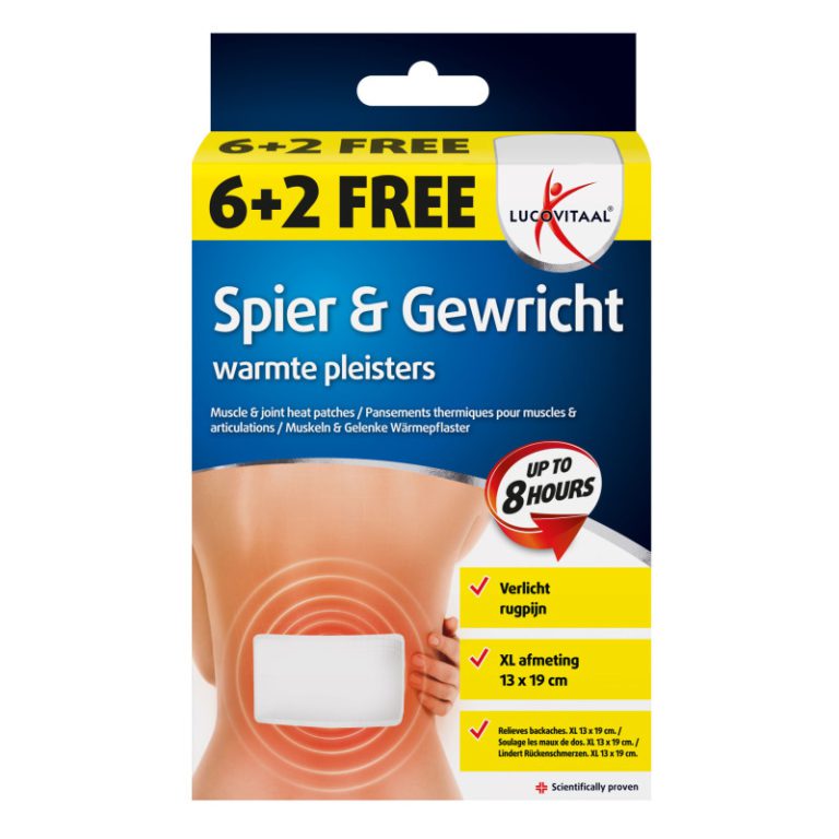 Lucovitaal Rug Warmte Pleister - SomnoShop®